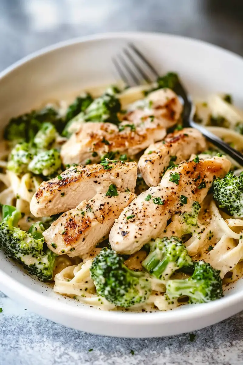 Chicken Broccoli Alfredo