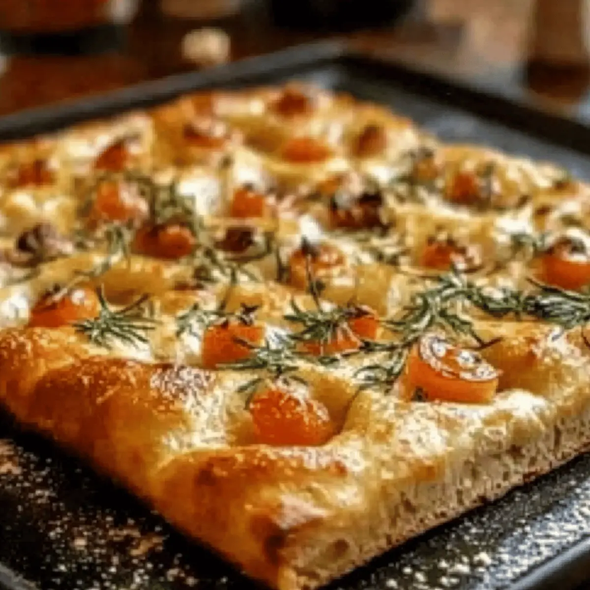 Christmas Focaccia Bread