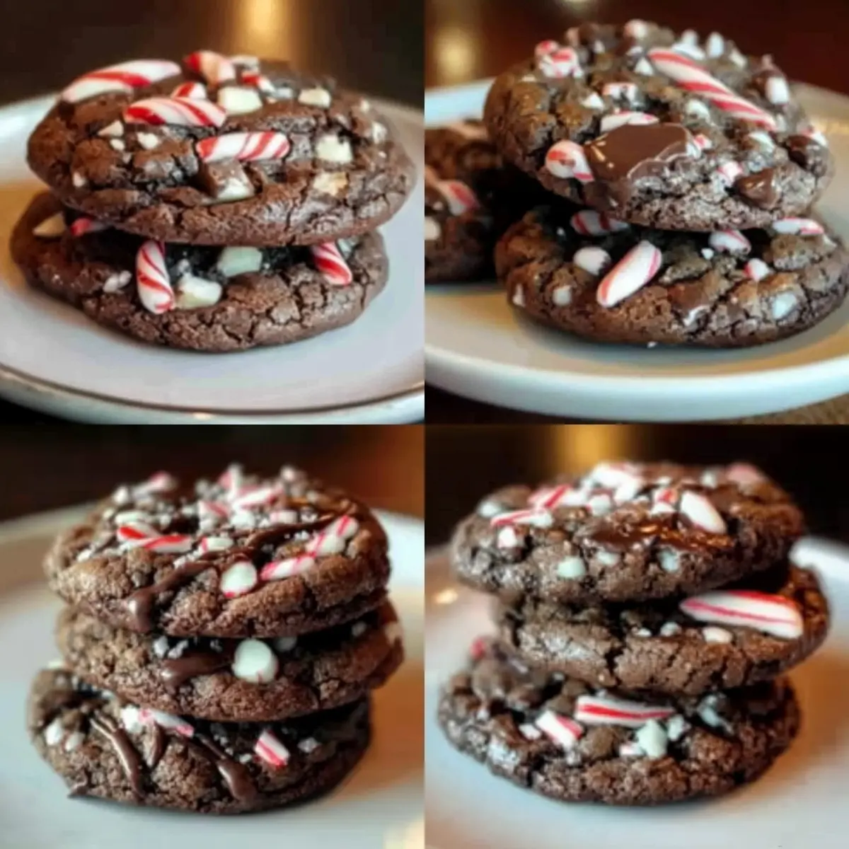Double Chocolate Peppermint Cookies
