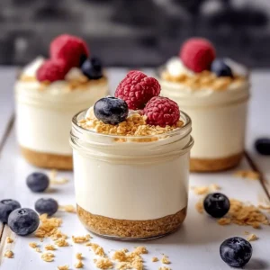 Protein Cheesecake Jars